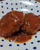高野豆腐入り煮込みハンバーグ