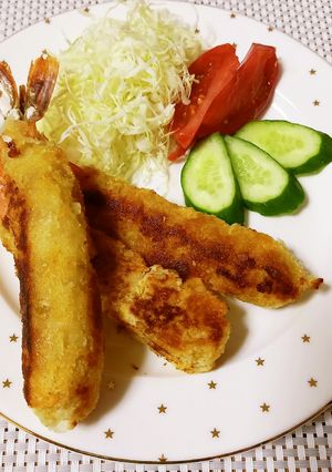揚げ焼きで簡単♫プリプリなエビフライ-レシピのメイン写真