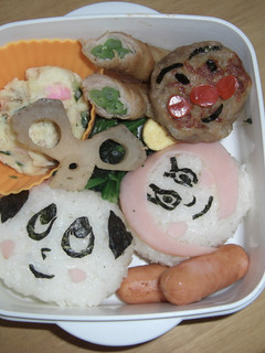 初めてのキャラ弁-レシピのメイン写真