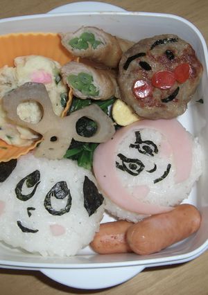初めてのキャラ弁-レシピのメイン写真
