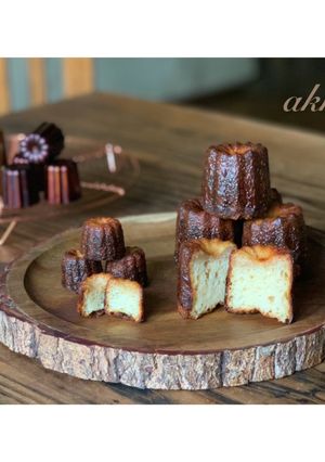 全卵で作る全粒粉のチーズカヌレ-レシピのメイン写真