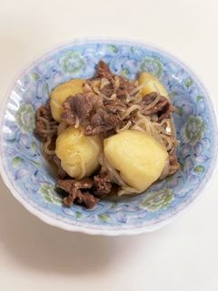 フライパン1つで簡単肉じゃが-レシピのメイン写真