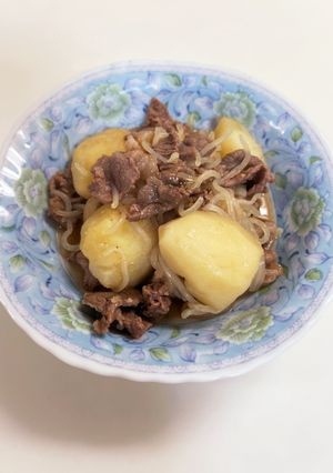 フライパン１つで簡単肉じゃが-レシピのメイン写真