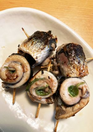材料は4つだけ！いわしの梅シソ巻き♪-レシピのメイン写真
