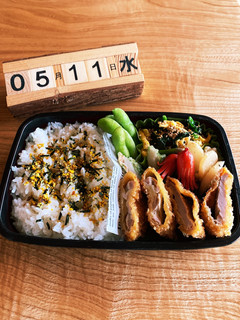 2022.5/11 中学生男子お弁当-レシピのメイン写真