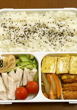 バンバンジー　フードマン800弁当-レシピのメイン写真