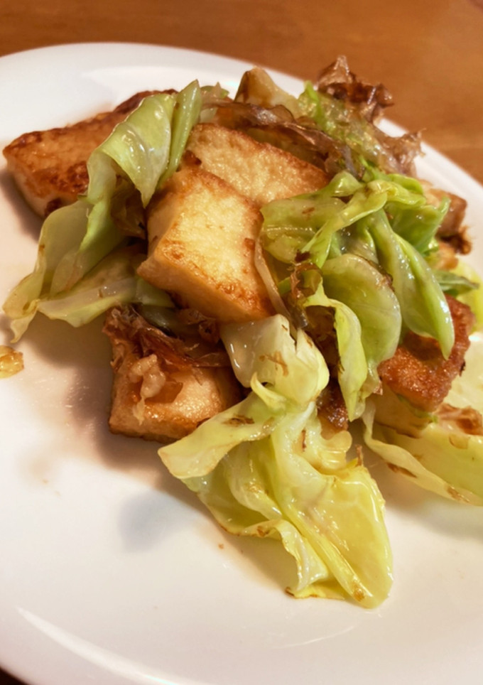 【お弁当】カツオの香り☆厚揚げ白だし炒め-レシピのメイン写真