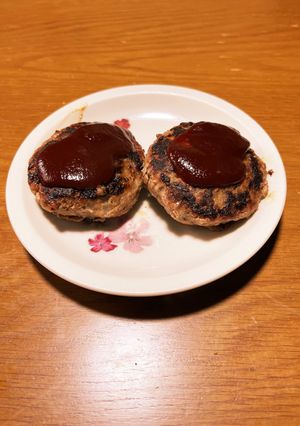 私のオリジナルハンバーグ-レシピのメイン写真