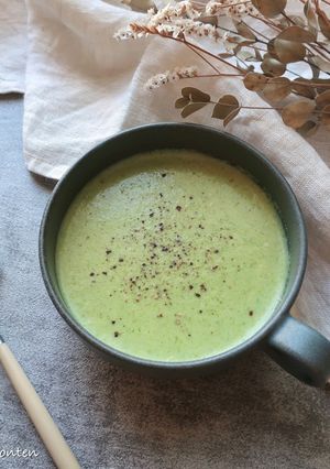 アスパラの塩糀スープ-レシピのメイン写真