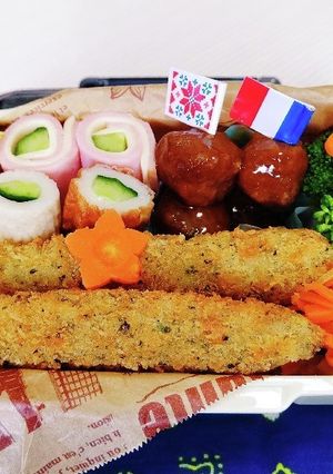 高校生お弁当７-レシピのメイン写真