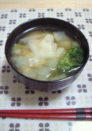 ♪大根と鶏肉のあったかスープ♪-レシピのメイン写真