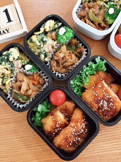 アジフライ弁当 22/5.11-レシピのメイン写真