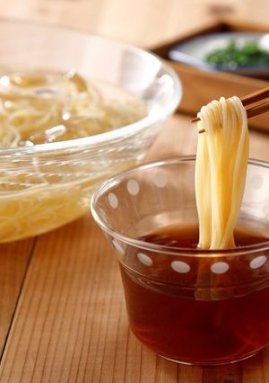 ZENBヌードル細麺でそうめん-レシピのメイン写真