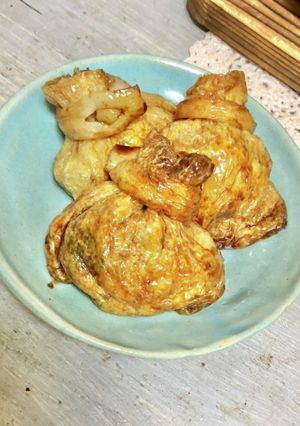豚バラ油揚げのチーズ照り焼き-レシピのメイン写真
