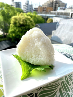 梅塩の塩むすび-レシピのメイン写真