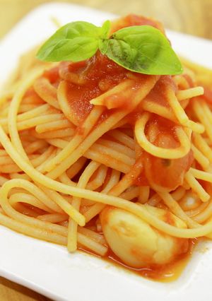 トマトパスタ w/キヌア-レシピのメイン写真