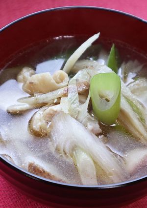 鶏ごぼうスープ-レシピのメイン写真