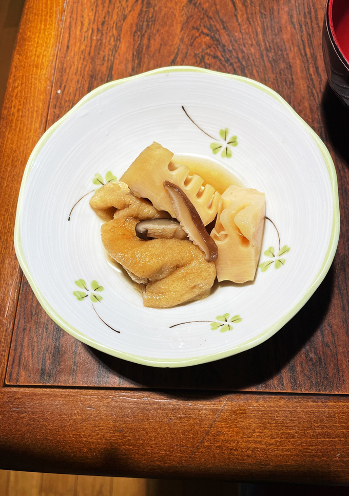 筍と椎茸、油揚げの煮物-レシピのメイン写真
