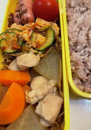 和風煮物弁当-レシピのメイン写真