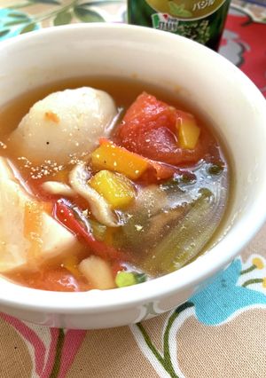 調味料は3つ！栄養満点の野菜スープ-レシピのメイン写真