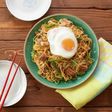 牛ミックスボイルホルモンの味噌焼きそば
