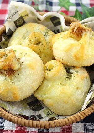 簡単！HMでお手軽ちくわパン-レシピのメイン写真