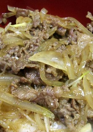 吉野家風牛丼☆覚書-レシピのメイン写真
