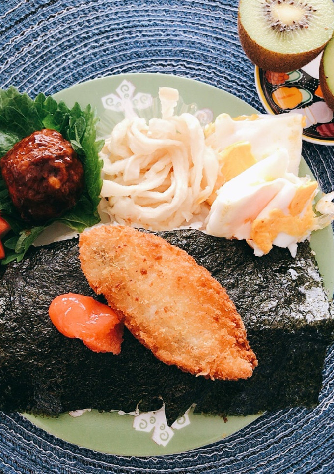 10分で時短のり弁 塩分控えめ 高血圧-レシピのメイン写真
