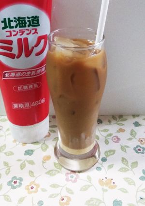 159コンデンスミルクアイスコーヒー-レシピのメイン写真