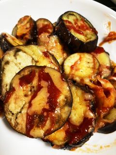 ナスのケチャップチーズ焼き-レシピのメイン写真