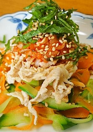 【適塩レシピ】野菜の冷製キムチ和え-レシピのメイン写真