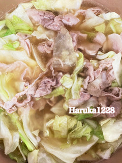 玉ねぎ麹の塩キャベツスープ-レシピのメイン写真