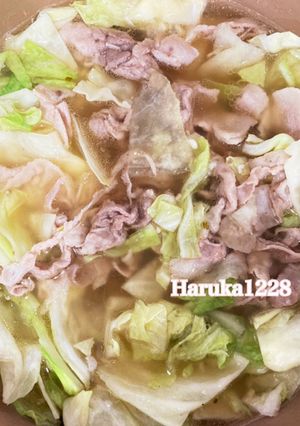 玉ねぎ麹の塩キャベツスープ-レシピのメイン写真