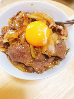 コストコのプルコギビーフすた丼-レシピのメイン写真