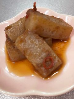こんにゃくの煮物-レシピのメイン写真