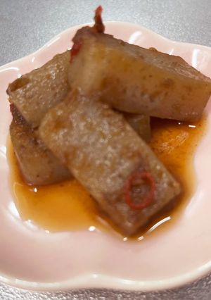 こんにゃくの煮物-レシピのメイン写真
