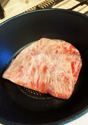 レンジ不使用!冷凍肉の解凍ワザ-レシピのメイン写真