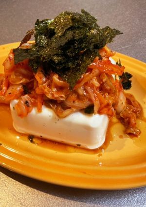 おつまみに!キムチ豆腐-レシピのメイン写真
