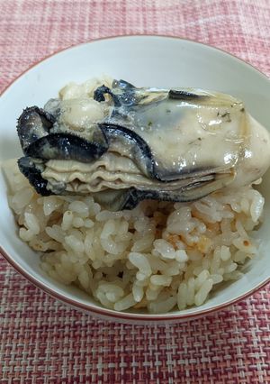 岩牡蠣ごはん-レシピのメイン写真
