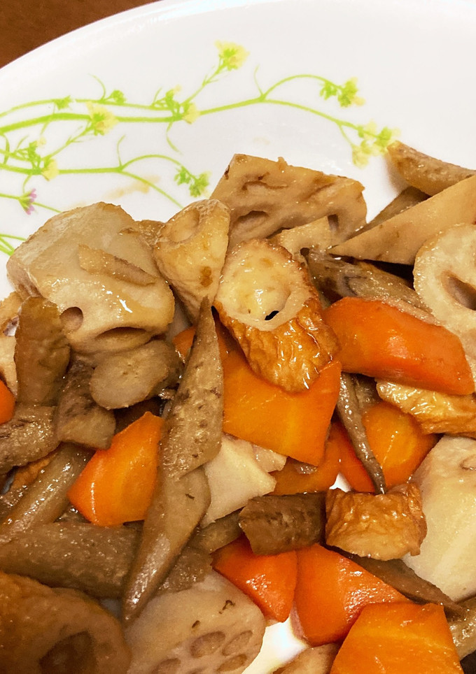 かんたん、失敗なしのちくわと根菜の煮物-レシピのメイン写真