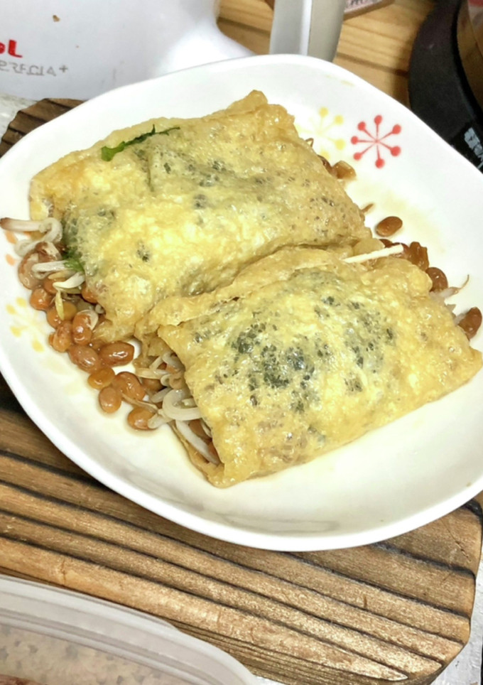 もやしと納豆の揚げ巻き-レシピのメイン写真