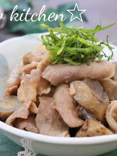 豚バラごぼうの味噌煮-レシピのメイン写真