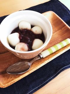 簡単白玉ぜんざい-レシピのメイン写真