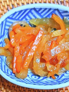 人参と大根の麺つゆ煮-レシピのメイン写真