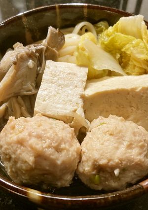 Chicken Ball Nabe-レシピのメイン写真
