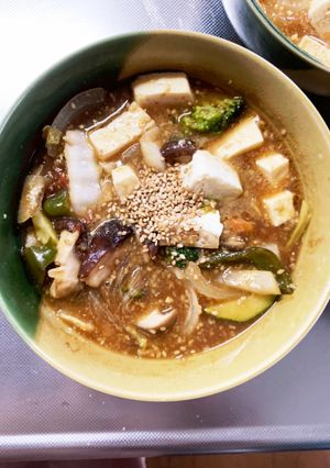 レンジ肉無白菜ズッキーニ香味味回鍋肉風-レシピのメイン写真