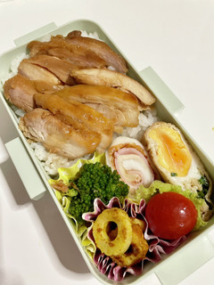 鷄もも肉の照り焼き弁当-レシピのメイン写真