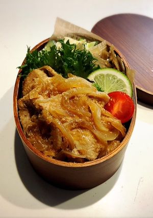 のっけ弁当2022.05.12豚生姜焼き-レシピのメイン写真