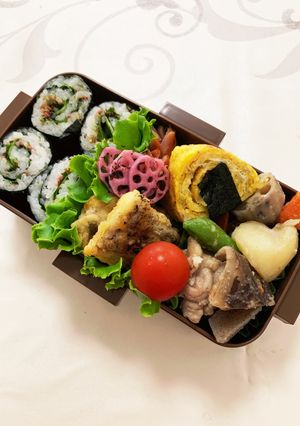 高校生娘のお弁当2022.05.12-レシピのメイン写真