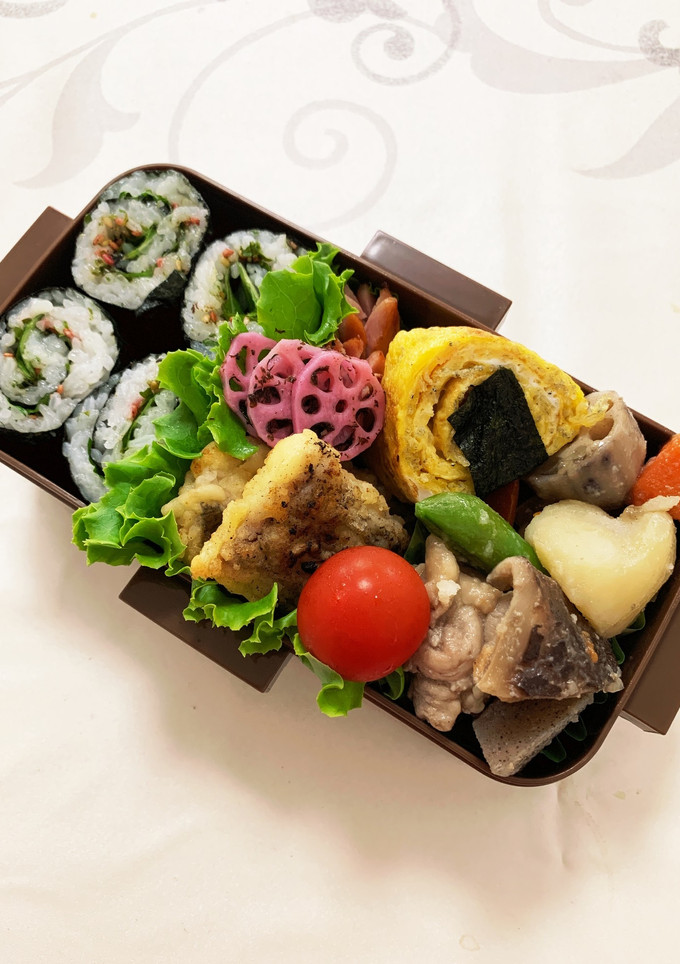 高校生娘のお弁当2022.05.12-レシピのメイン写真